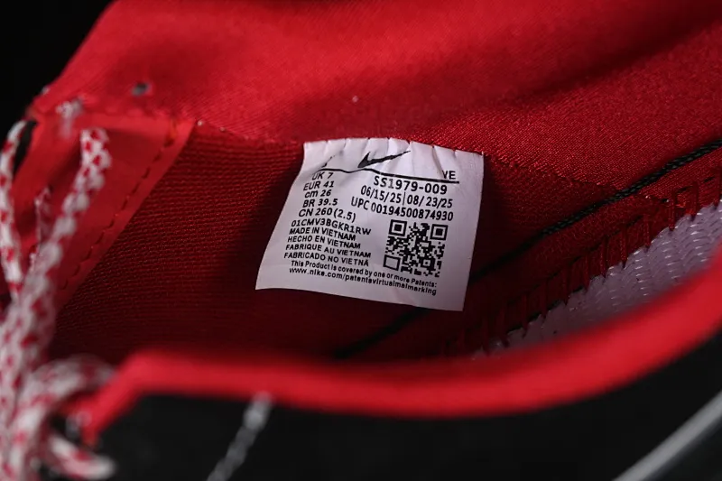 All categories Nk Air Force 1 Air Force series Nk Air Force 1 Low Air Force low-top Nike Air Force 1'07 Low black and red style Air Force 1 low-top casual sneakers SS1979-009